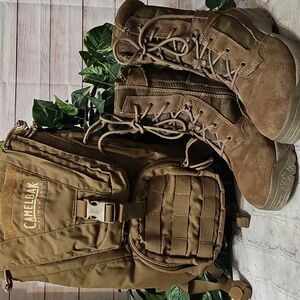 CamelBak Brown and Tan Hydration Backpack
